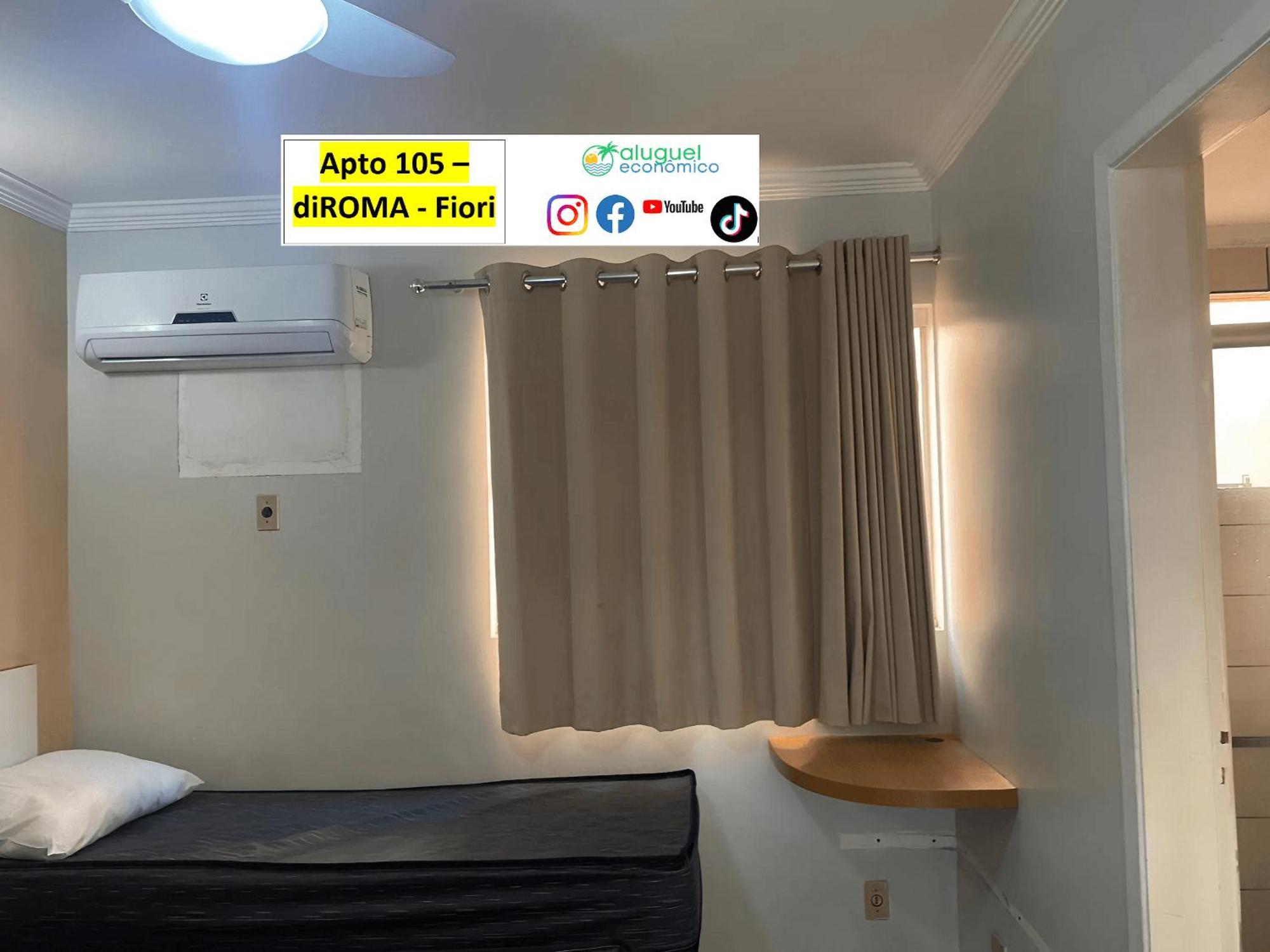 Apartment - Diroma Fiori - Aluguel Economico Caldas Novas