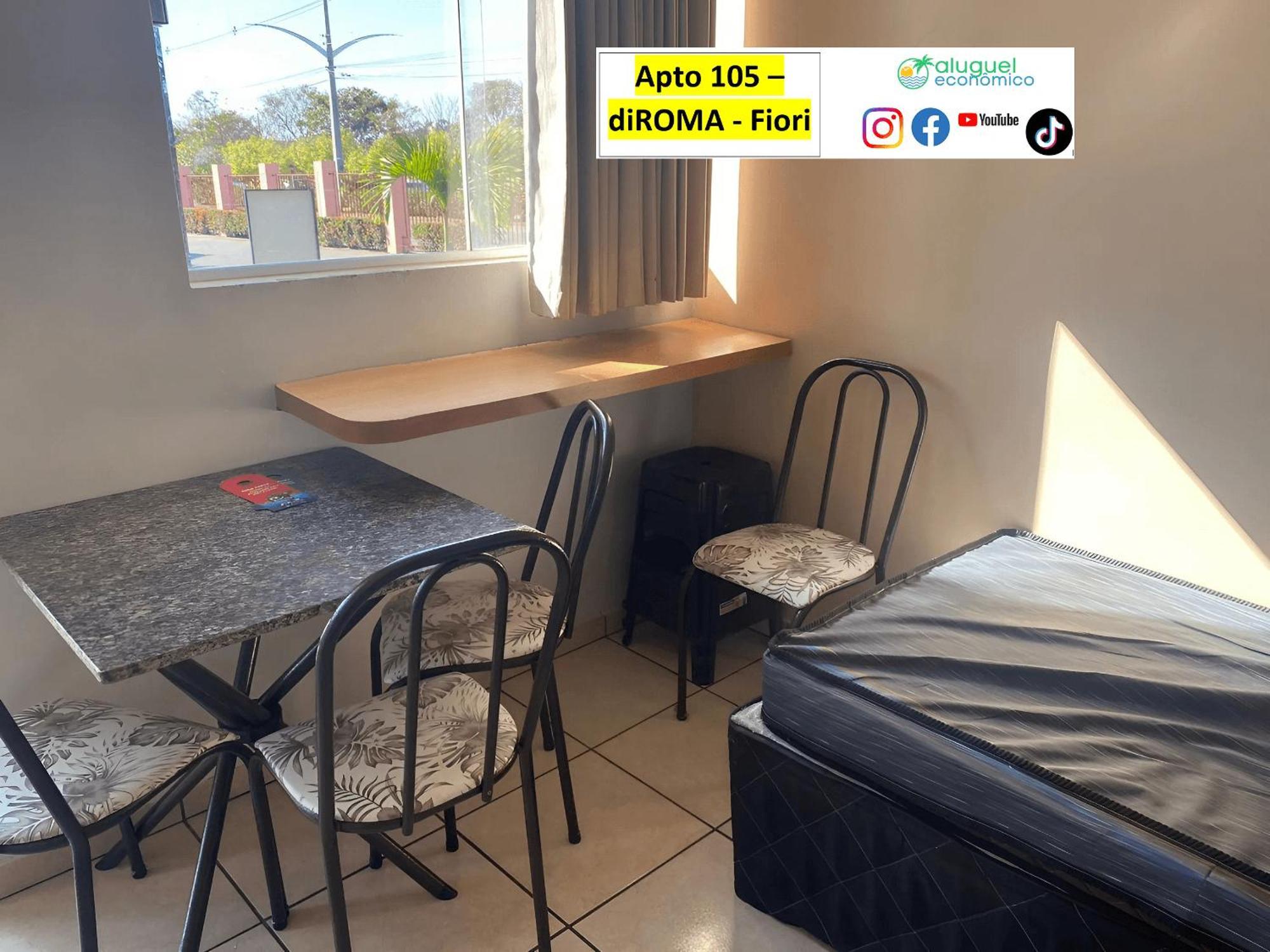Apartment - Diroma Fiori - Aluguel Economico
