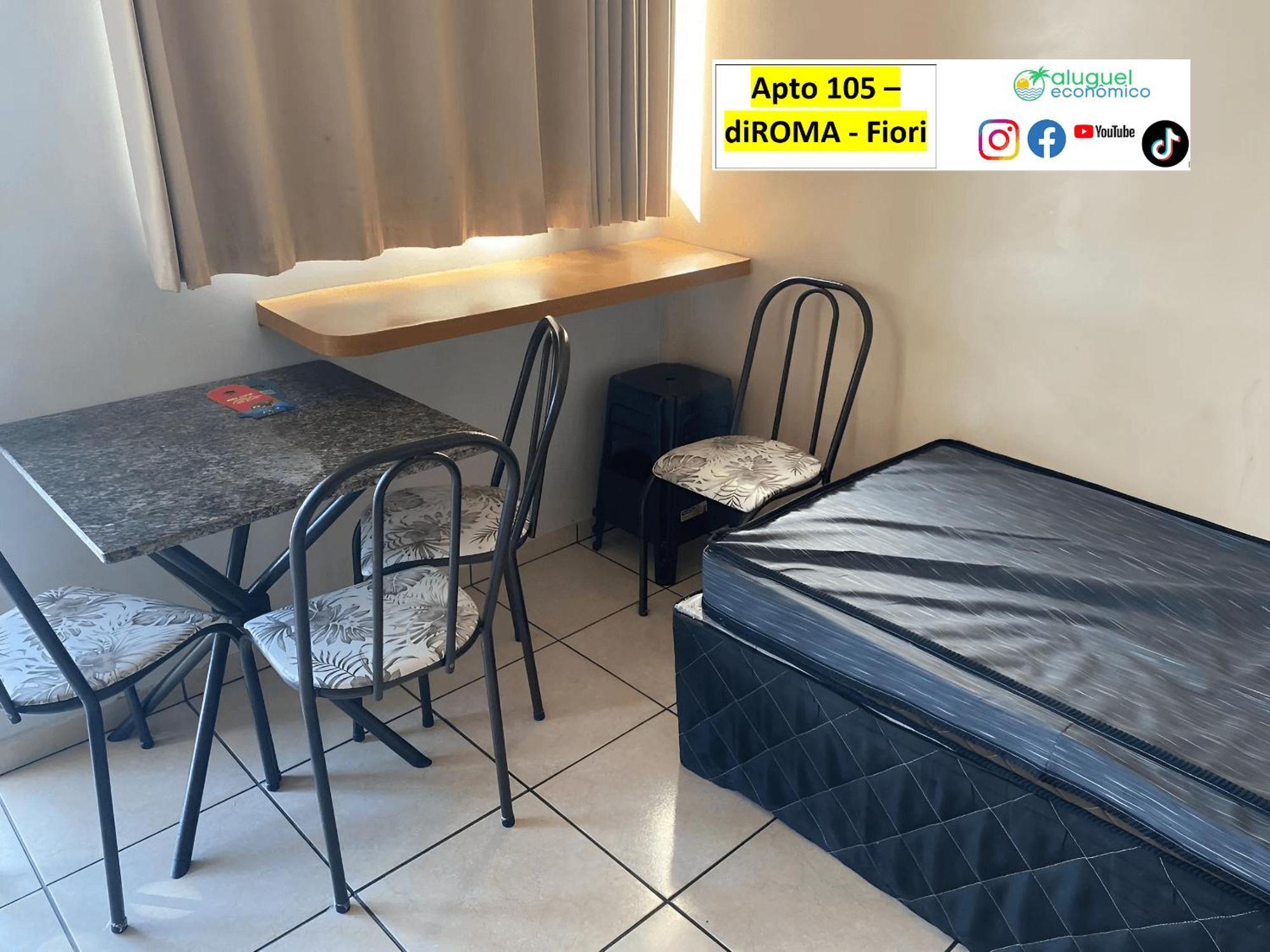 Apartment - Diroma Fiori - Aluguel Economico